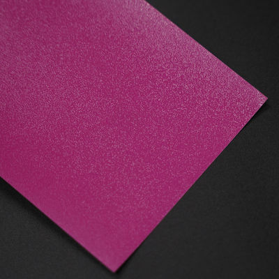 PVC coated paper with cowhide pattern fancy color waterproof PVC book binding paper