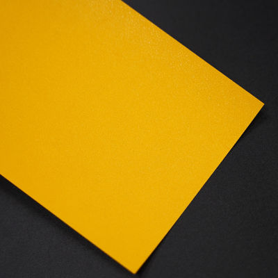 Different Pattern PVC Coated Paper With Classical Yellow Embossing