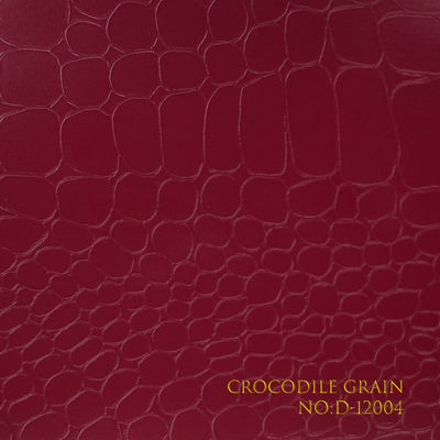 Crocodile patterned PVC wrapping paper, waterproof and scratch resistant