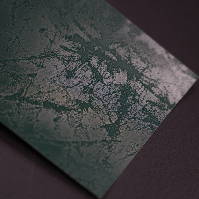 PVC wrapping paper with bark pattern, customizable in color and size