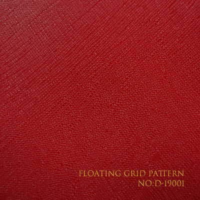 Monochrome Grain Combination PVC Wrapping Paper With Tear And Fold Resistance