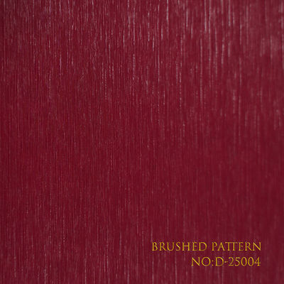 Brushed Pattern Waterproof PVC Paper With High Temperature Resistant