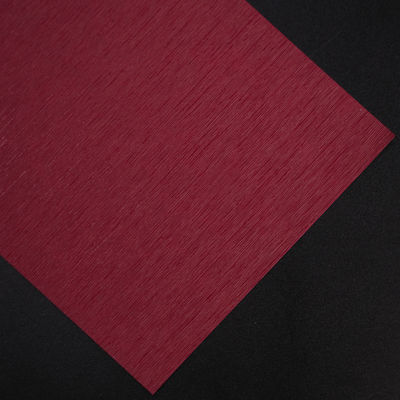 Brushed Pattern Waterproof PVC Paper With High Temperature Resistant