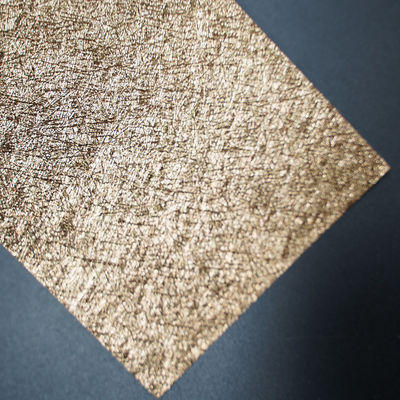 Unique Texture Metallic Gift Wrap Waterproof With Straw Grain