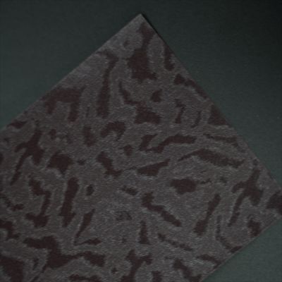 Waterproof Black PVC Packaging Paper Custom Textured Eco-Friendly