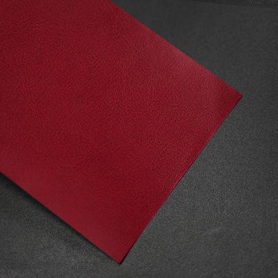 Dark Red Mill-Direct Pricing｜Custom 200+gsm Textured Coated Paper｜Foil-Stamped Box Production Solution (MOQ 1000m)