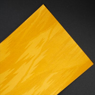 Yellow Waterproof PVC Paper for Two-Color Printing and Durable Design Red Personalized Gift Box Cover