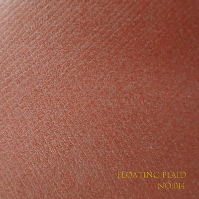 Brown Customizable Leatherette Embossed Paper - 110-500gsm Art Paper with Adjustable Gloss/Matte, Multiple Textures for Book Packaging Gift Box Floating Check Pattern