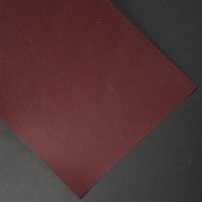 Wine Red Burgundy Red Eco-friendly PVC Coated Paper 220gsm for Government Documents