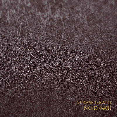 Brown Textured PVC Wrapping Paper with Customizable Glossy/Matte Finish and Multiple Embossed Patterns for Luxury Gift Boxes
