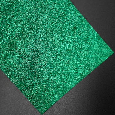 Green 220gsm Environmentally Friendly Glazed PVC Coated Paper - Golden Best Seller Metallic Series Specialty Binding Paper with Gold Platinum Metal Texture