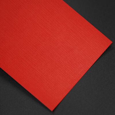Red Premium Solid Color Binding Paper - Factory Supply For Luxury Packaging & Printing MOQ 1000m