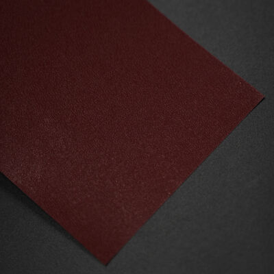 Dark Brown 220gsm Waterproof PVC Coated Specialty Paper with Customizable Texture for Luxury Gift Boxes & Bags